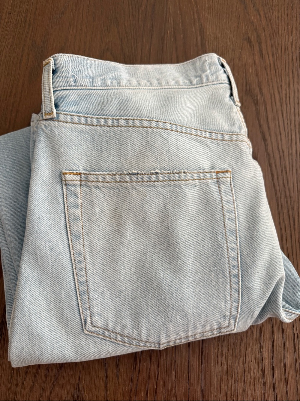 Agolde Kelly Straight Leg relaxed Jeans sz 29 $239 Wave color new - Picture 3 of 4